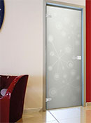 стеклянные двери